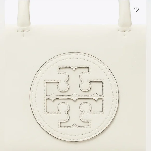Tory Burch Cream Mini Ella Bio Tote - Picture 5 of 6